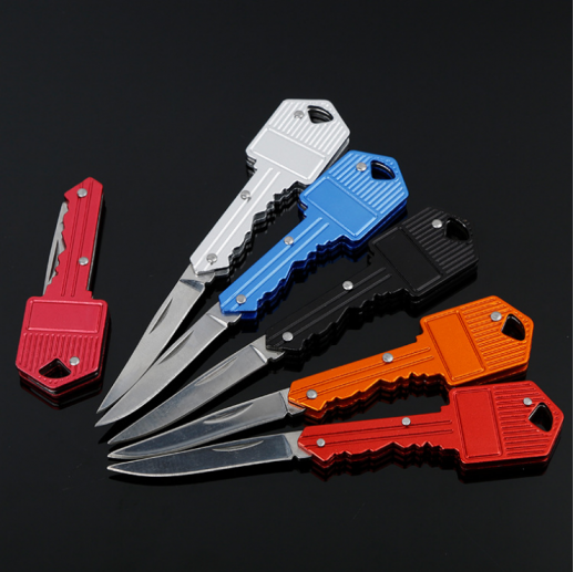 Outdoor Multi-function Key Knife Folding Mini Key Blade Utility Knives